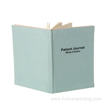 Customized Linen notebook printing with linen material